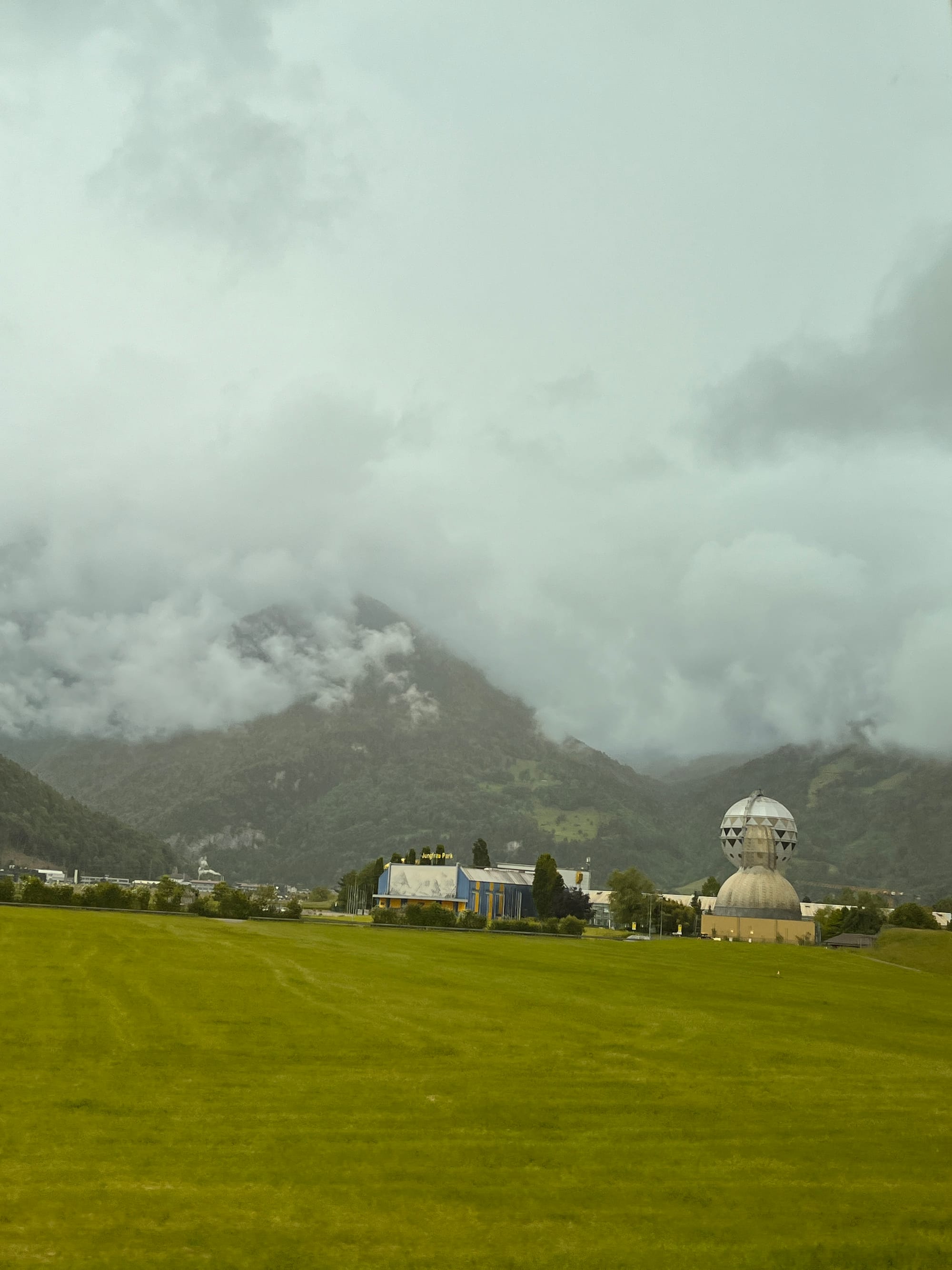 Rolling meadows on the way to the Bernese Oberland